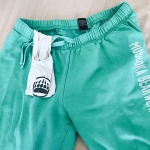 ☆ Muskoka Turquoise Sweats ☆